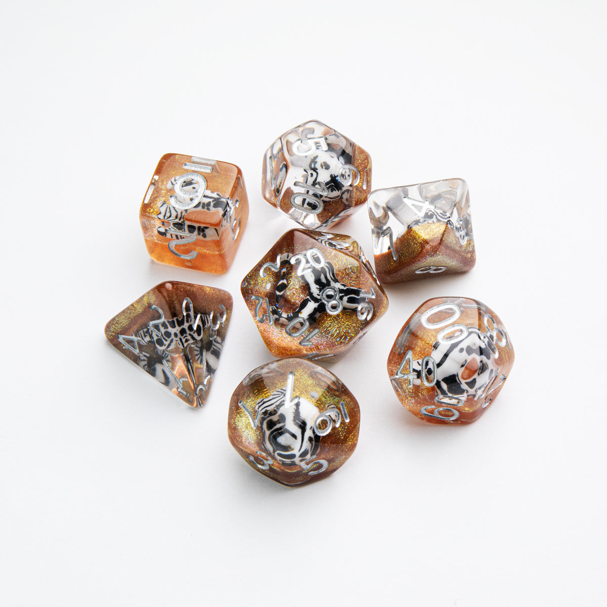 Embraced Series - Death Valley - RPG Dice Set (7pcs)