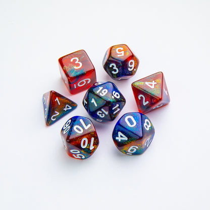 Galaxy Series - Mars - RPG Dice Set (7pcs)