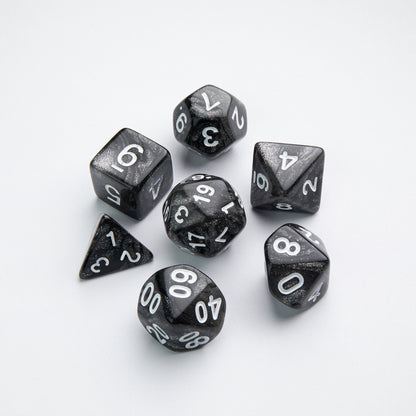 Galaxy Series - Moon - RPG Dice Set (7pcs)