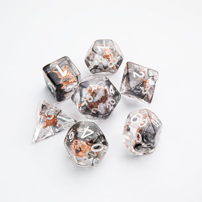 Gamegenic - Embraced Series - Shield & Weapons - RPG Dice Set (7pcs)