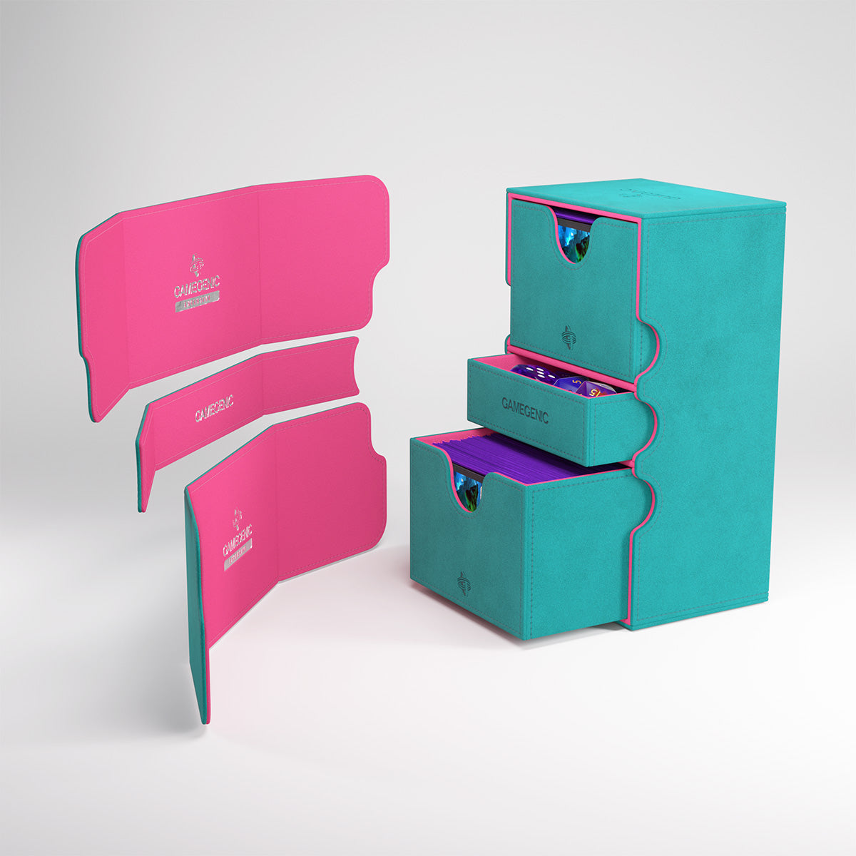 Gamegenic - Stronghold 200+ XL - EXCLUSIVE LINE Teal/Pink