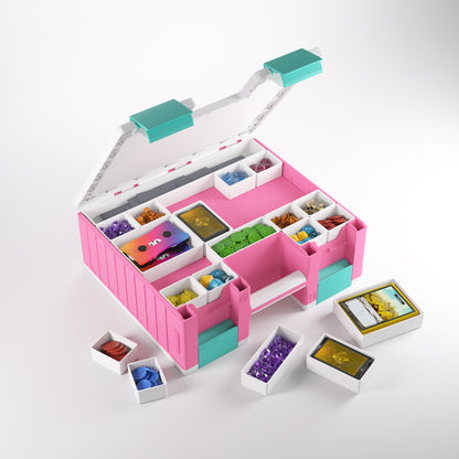 Gamegenic - Game Castle Pink/White/Teal