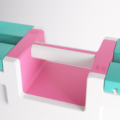 Gamegenic - Game Castle Pink/White/Teal