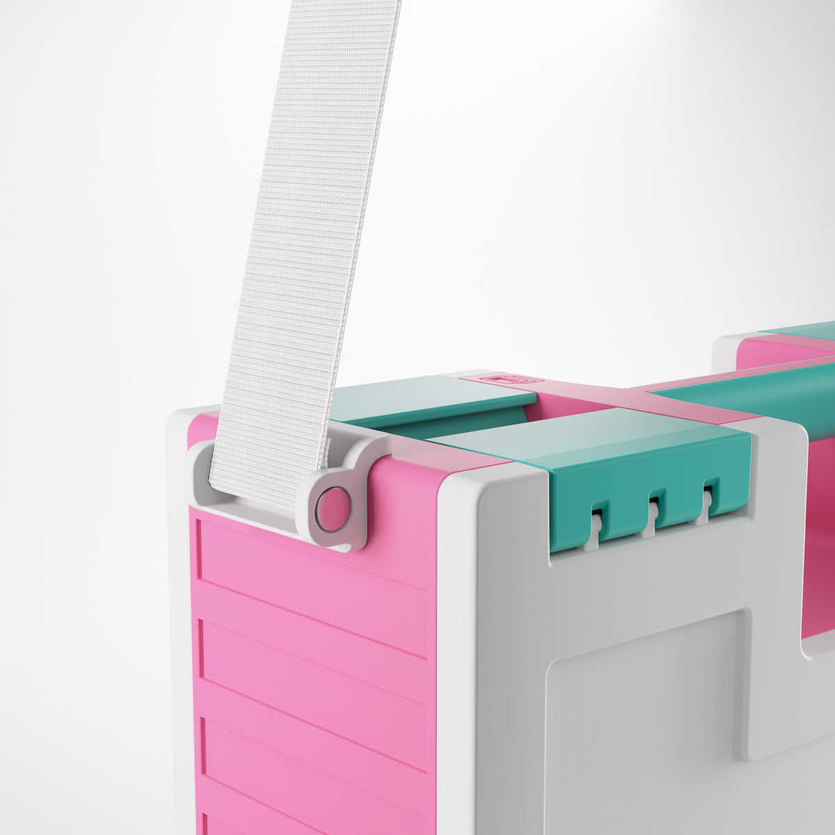 Gamegenic - Game Castle Pink/White/Teal