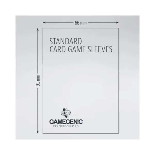 Gamegenic - Matte Sleeves Standard Card Game-Size Value Pack 200