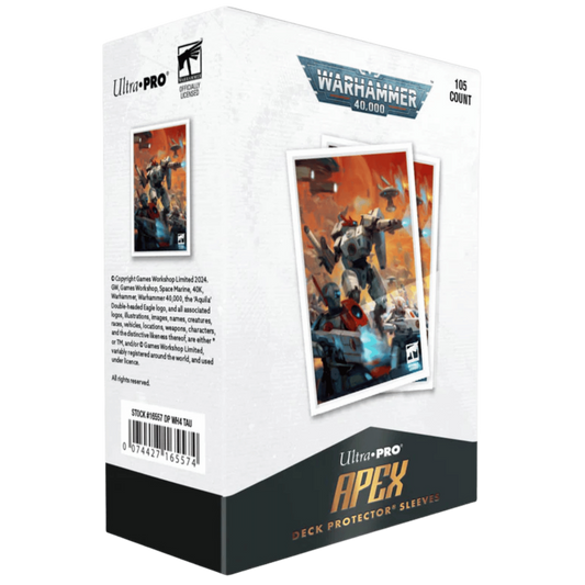 UP - T'au Empire Codex Aligned 105ct Apex Deck Protector sleeves