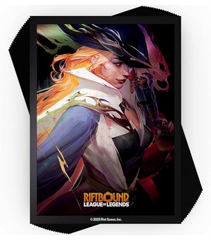 Riftbound: League of Legends TCG - Origins Miss Fortune Art Sleeves (100 Sleeves)