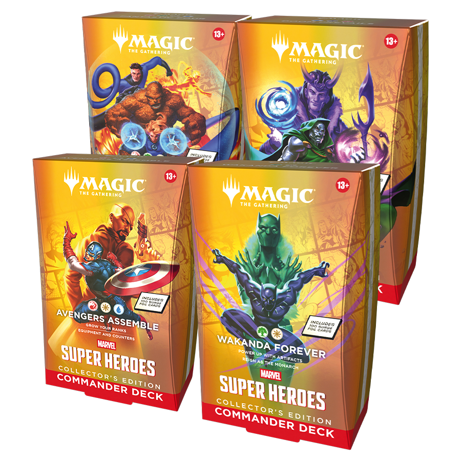 MTG - Marvel Super Heroes - Commander Decks Collector's Edition