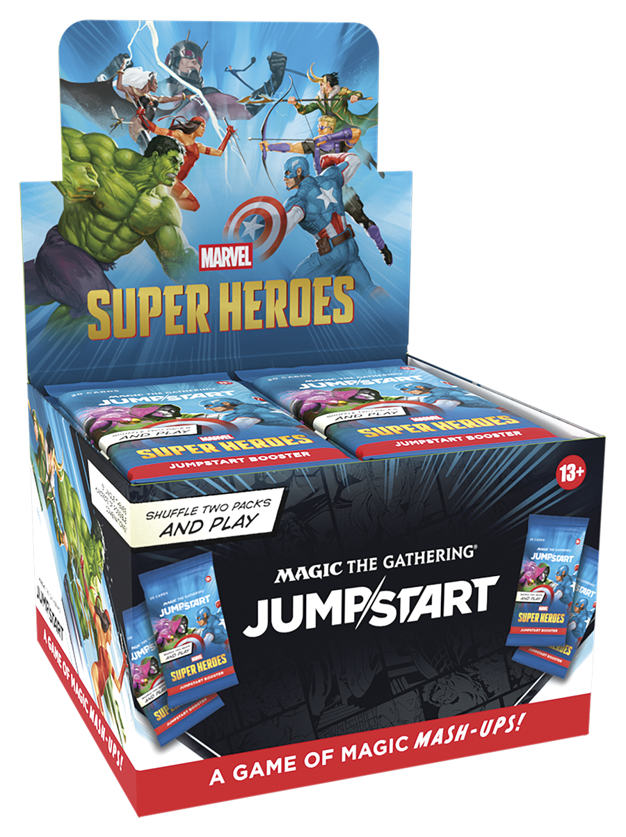 MTG - Marvel Super Heroes - Jumpstart Booster Display