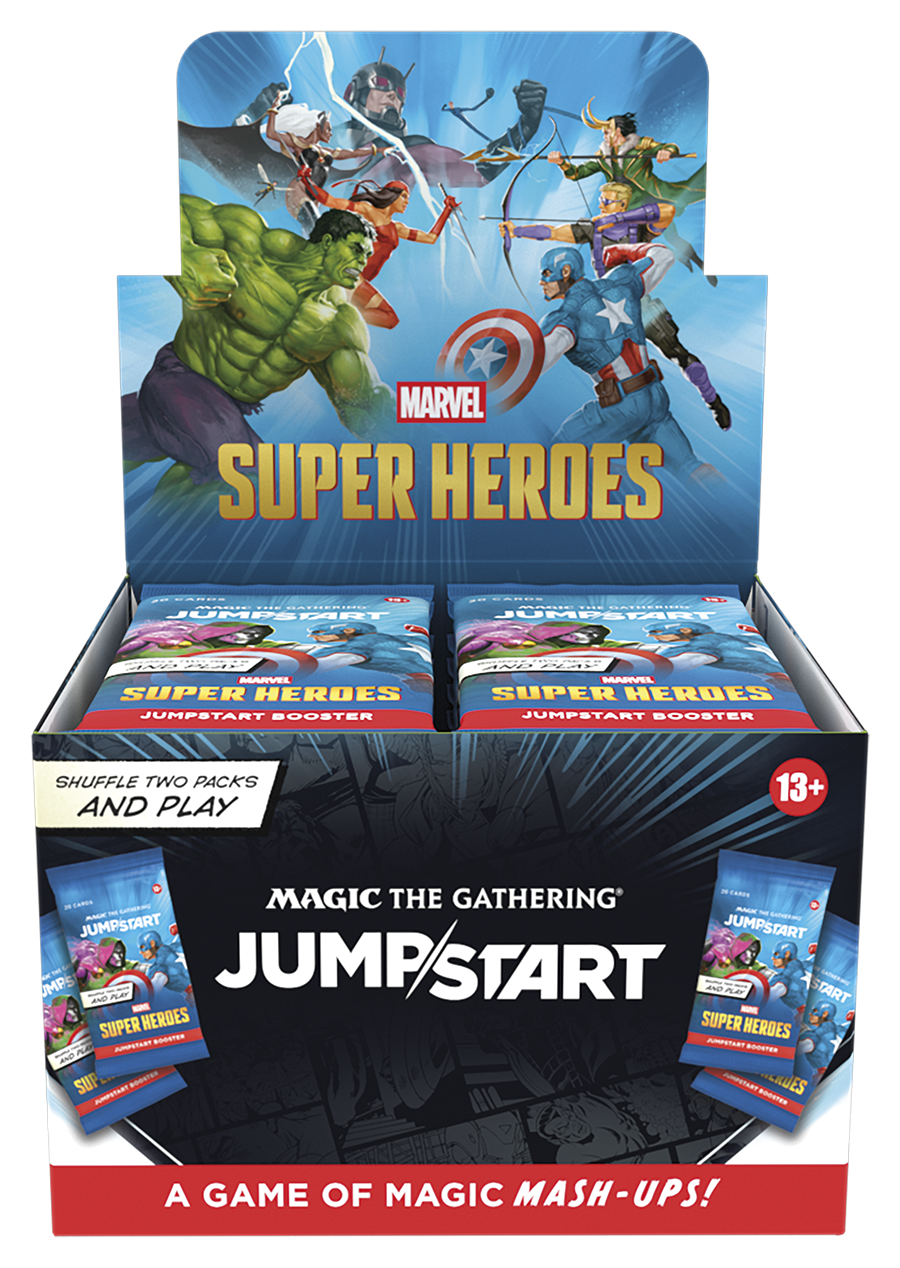 MTG - Marvel Super Heroes - Jumpstart Booster Display