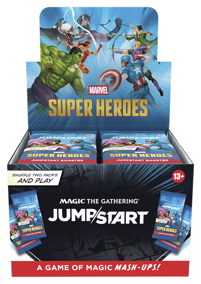 MTG - Marvel Super Heroes - Jumpstart Booster Display