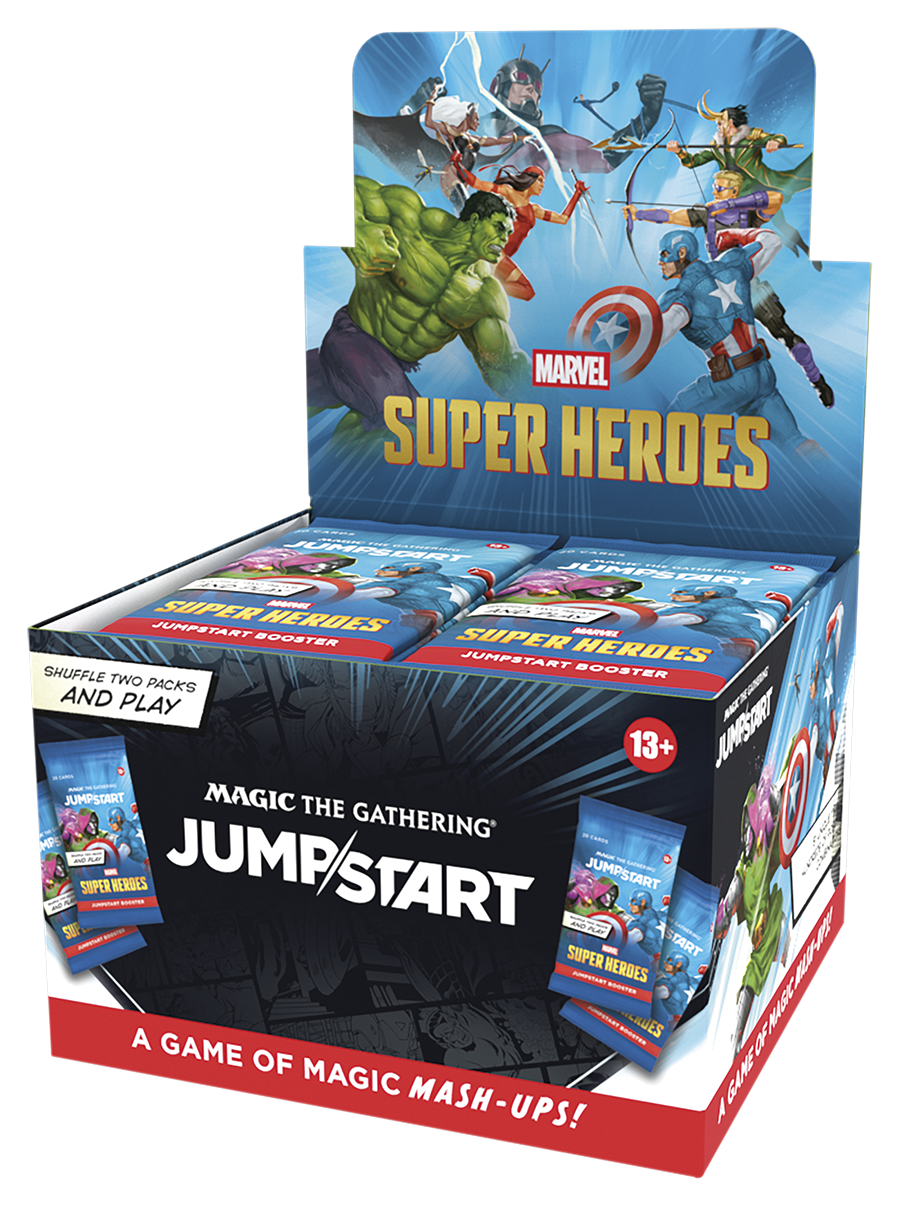 MTG - Marvel Super Heroes - Jumpstart Booster Display