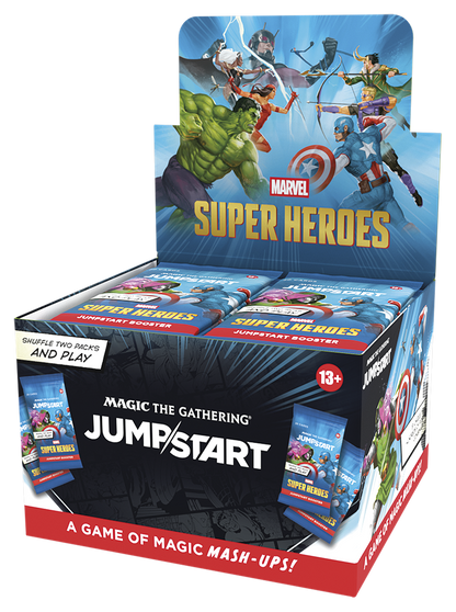 MTG - Marvel Super Heroes - Jumpstart Booster Display