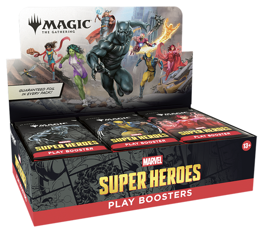 MTG - Marvel Super Heroes - Play Booster Display