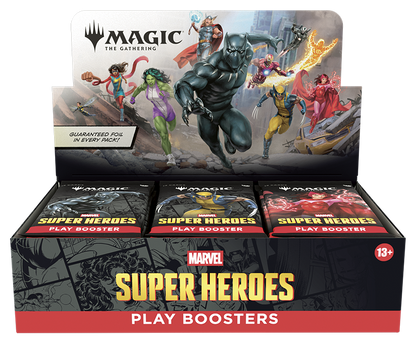 MTG - Marvel Super Heroes - Play Booster Display