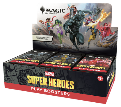 MTG - Marvel Super Heroes - Play Booster Display