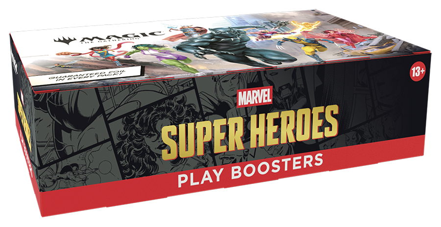 MTG - Marvel Super Heroes - Play Booster Display