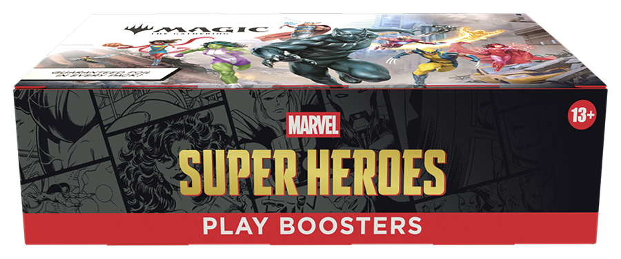 MTG - Marvel Super Heroes - Play Booster Display