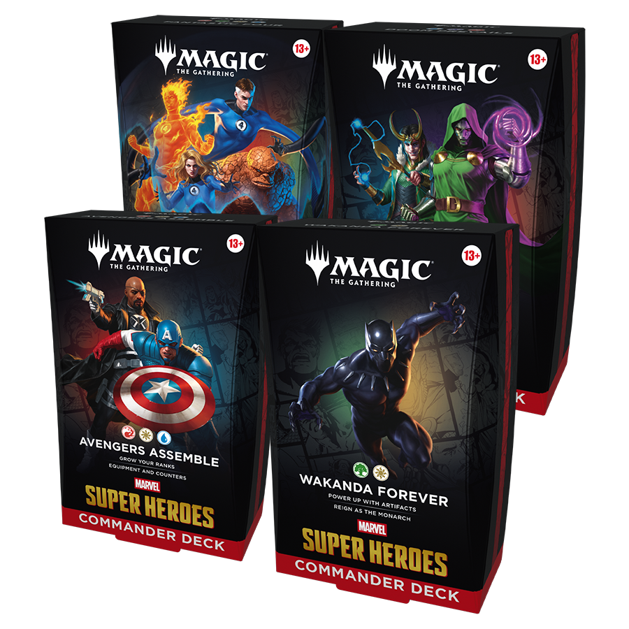 MTG - Marvel Super Heroes - Commander Decks