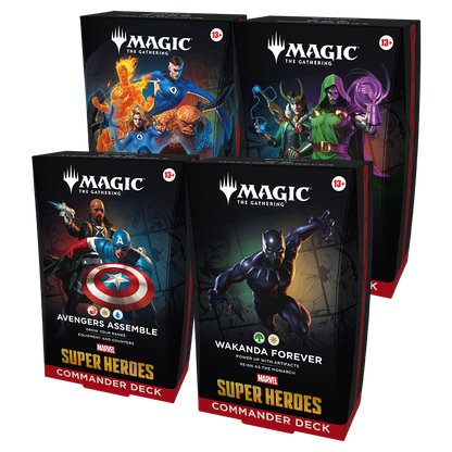 MTG - Marvel Super Heroes - Commander Decks