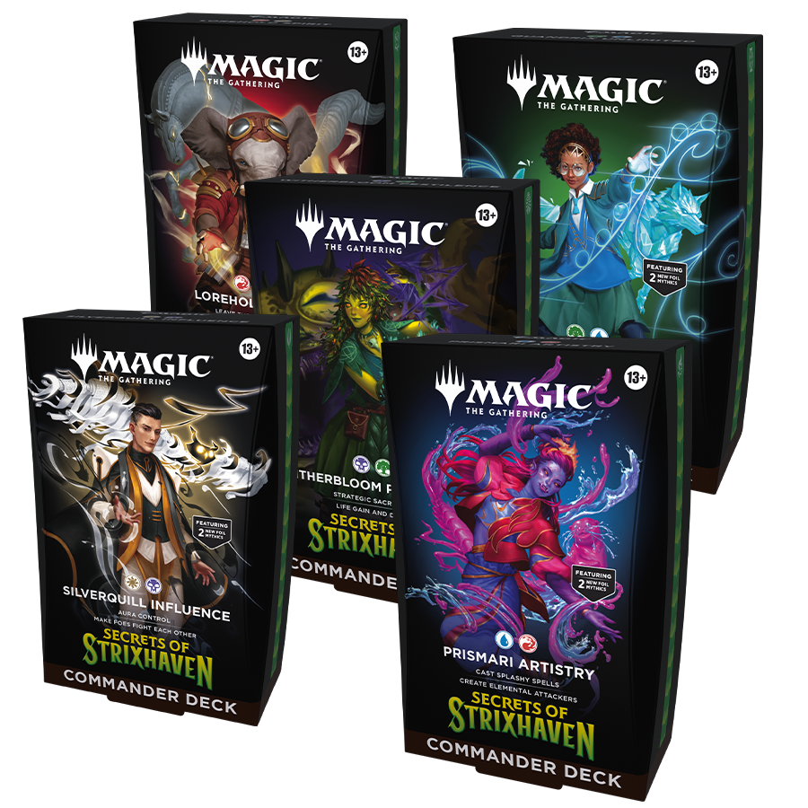 MTG - Secrets of Strixhaven - Commander Decks