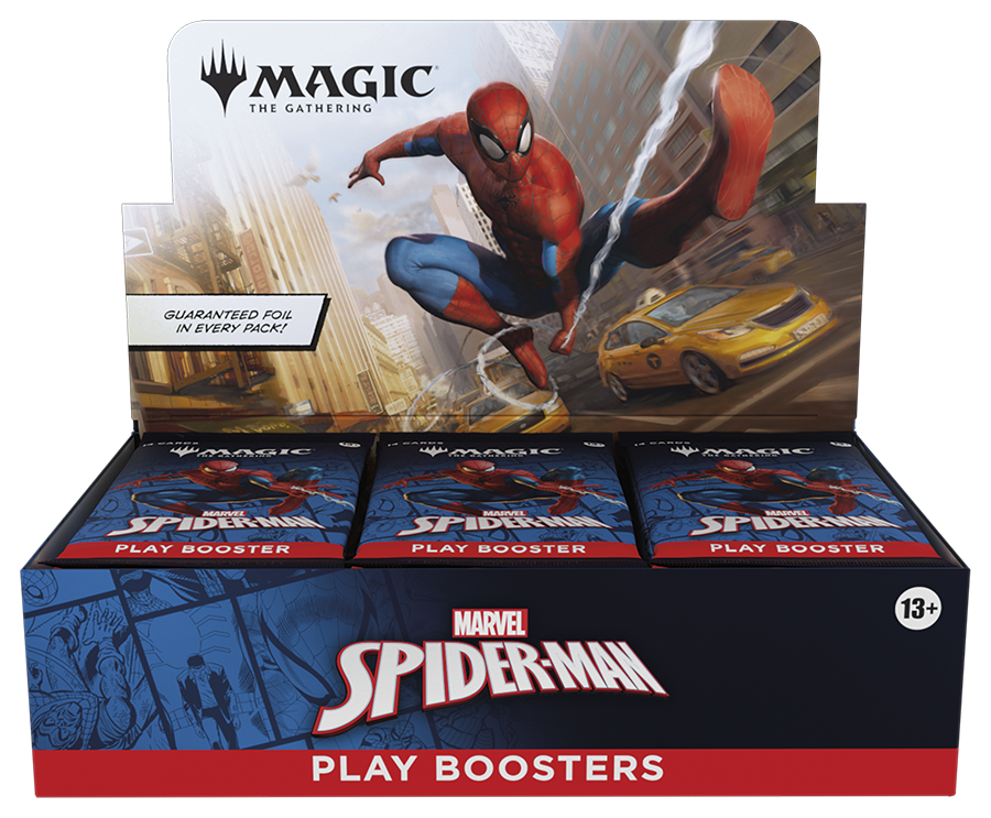 Spider Man Play Booster Box