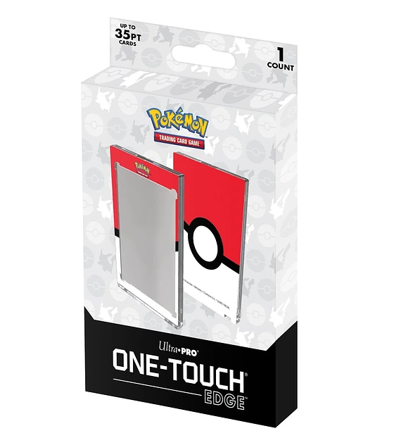 UP - Single 35 Pt ONE-TOUCH Edge - Poké Ball Printed Magnetic Card Holder for Pokémon