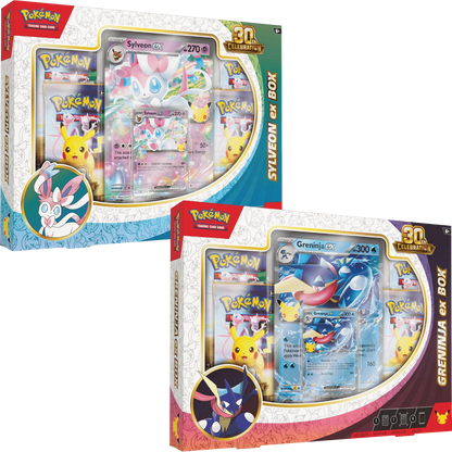 PKM - 30th Celebration - EX BOX Sylveon/Greninja
