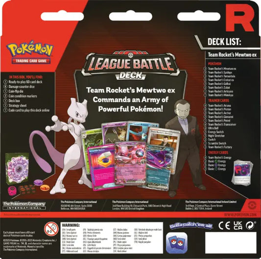 PKM - League Battle Deck Team Rocket's Mewtwo
