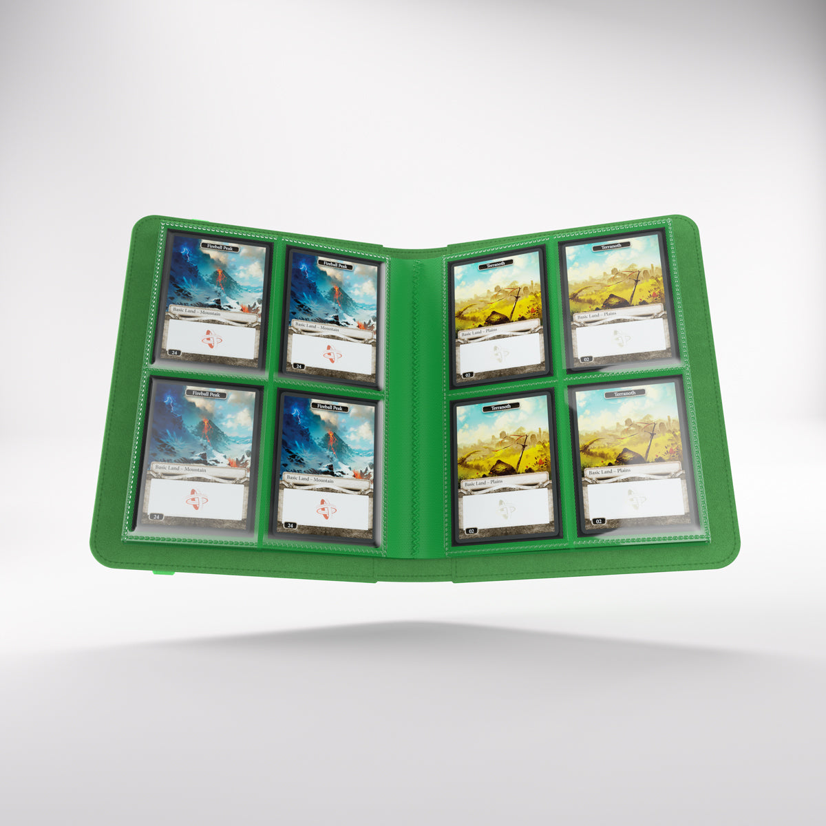 Gamegenic - Prime Album 8 Pocket Green