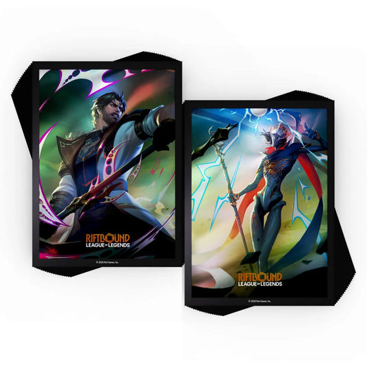 Riftbound: League of Legends TCG - Vendetta art sleeves Jayce vs Viktor
