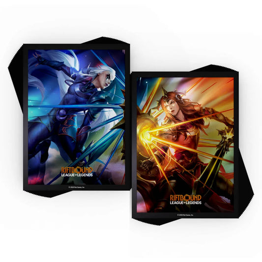 Riftbound: League of Legends TCG - Vendetta art sleeves Diana vs Leona