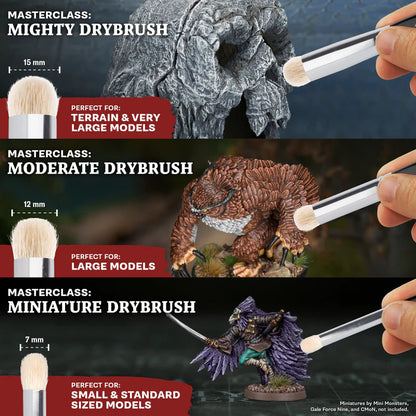The Army Painter Masterclass Drybrush Set