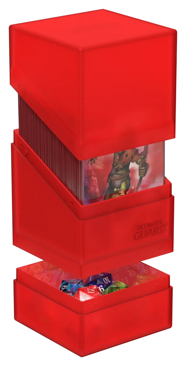 Ultimate Guard - Boulder'n'Tray 100+ - Ruby