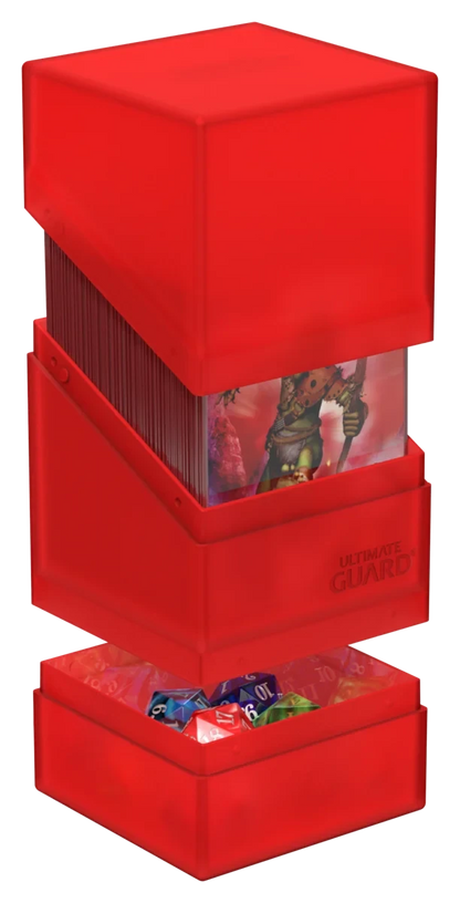 Ultimate Guard - Boulder'n'Tray 100+ - Ruby