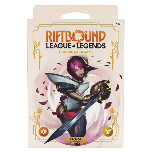 Riftbound: League of Legends TCG - Spiritforged Champion Deck - Fiora - EN