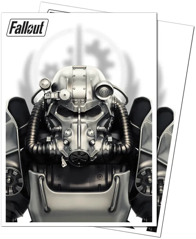 UP - Brotherhood of Steel 105ct Apex Deck Protector Sleeves for Bethesda - Fallout