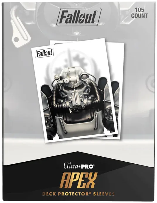 UP - Brotherhood of Steel 105ct Apex Deck Protector Sleeves for Bethesda - Fallout