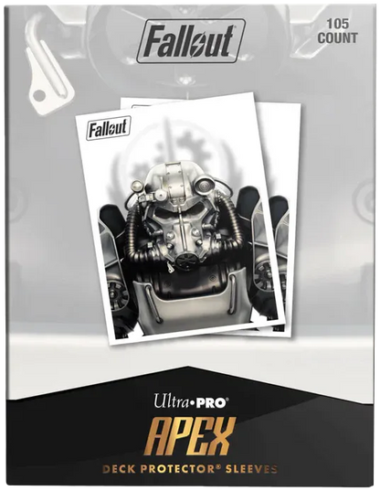 UP - Brotherhood of Steel 105ct Apex Deck Protector Sleeves for Bethesda - Fallout