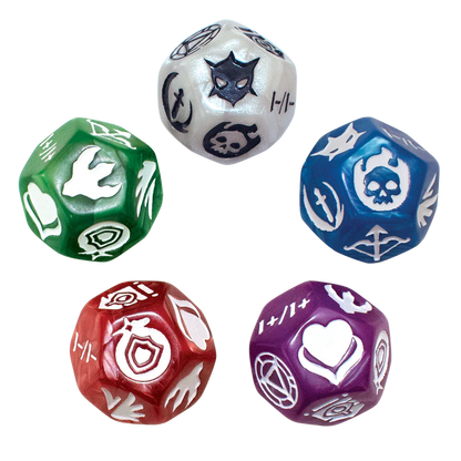 UP - 12 Sided Keyword Counters for Magic: The Gathering