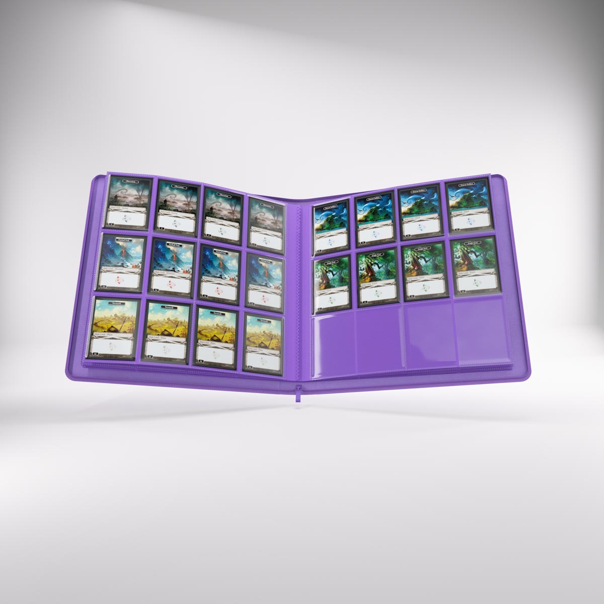 Gamegenic - Zip-Up Album 24 Pocket Purple