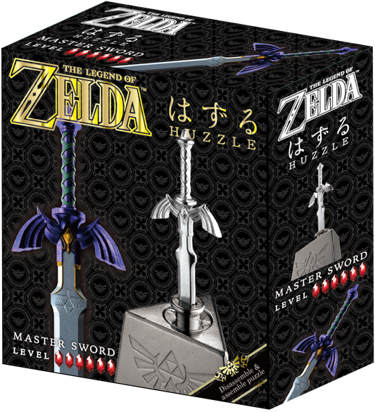 Puzzle - Quebra-Cabeças Huzzle Cast - Zelda Master Sword Nível 6