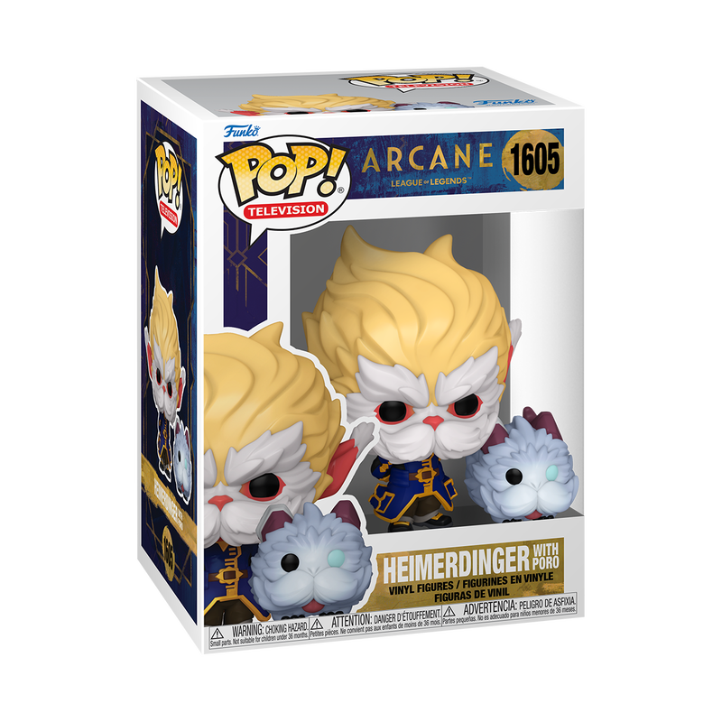 Funko POP! Arcane Heimerdinger with Poro #1605