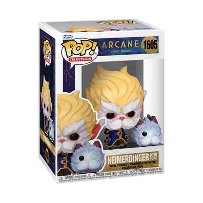 Funko POP! Arcane Heimerdinger with Poro #1605