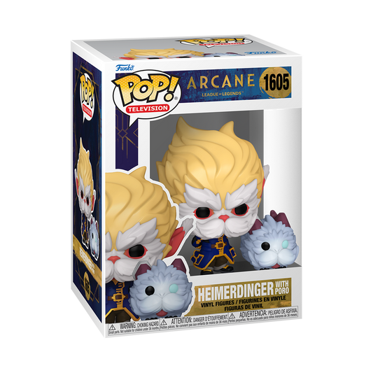 Funko POP! Arcane Heimerdinger with Poro #1605