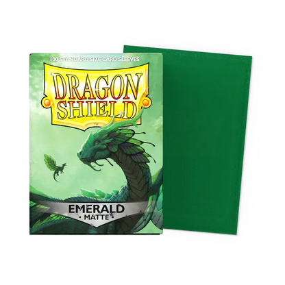 Emerald - Matte Sleeves - Standard Size