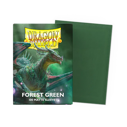 Forest Green - Matte Sleeves - Standard Size