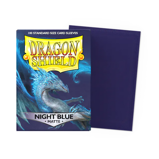 Night Blue - Matte Sleeves - Standard Size