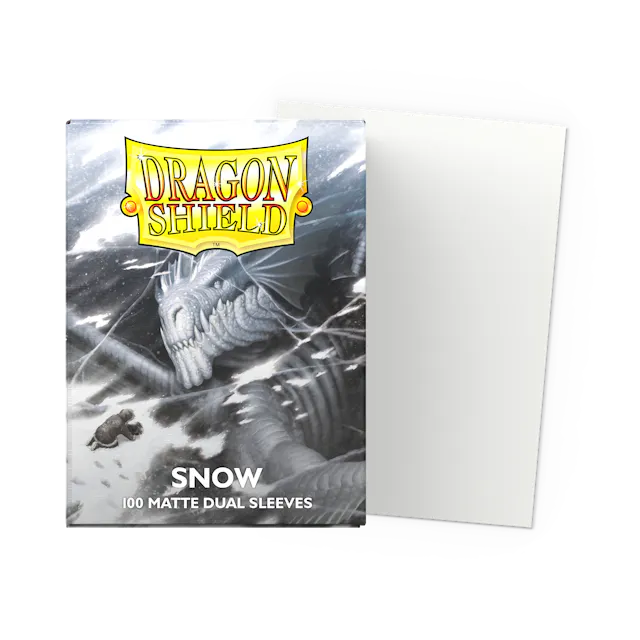 Snow - Matte Dual Sleeves - Standard Size