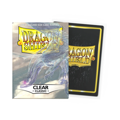 Dragon Shield - Standard Sleeves - Clear (100 Sleeves)